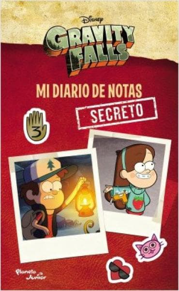 GRAVITY FALLS MI DIARIO DE NOTAS SECRETO