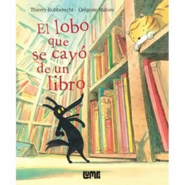 EL LOBO QUE SE CAYO DE UN LIBRO