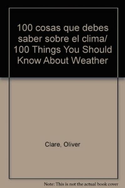 100 COSAS....EL CLIMA