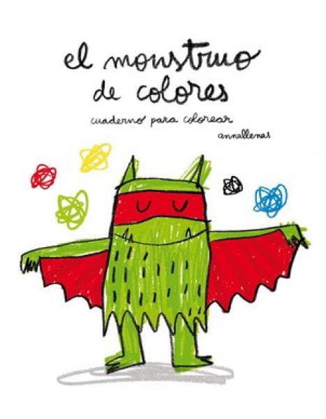 EL MONSTRUO DE COLORES - PARA COLOREAR