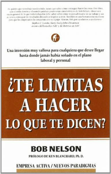 TE LIMITAS A HACER LO QUE TE DICEN?