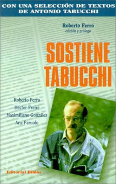 SOSTIENE TABUCCHI