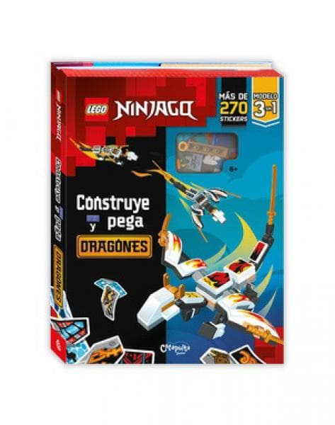 LEGO NINJAGO CONSTRUYE Y PEGA DRAGONES