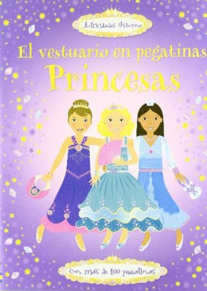 PRINCESAS:EL VESTUARIO EN PEGATINAS