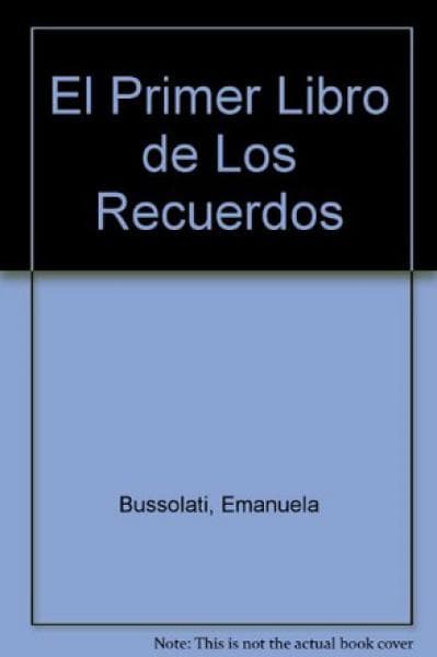 EL PRIMER LIBRO DE LOS RECUERDOS
