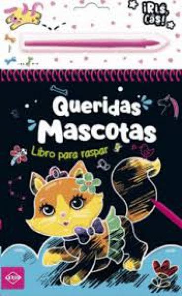 QUERIDAS MASCOTAS - LIBRO PARA RASPAR