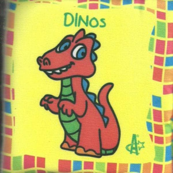 DINOS (LIBRO DE TELA - SONAJERO)
