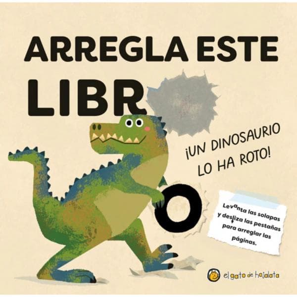 ARREGLA ESTE LIBRO - DINOSAURIO