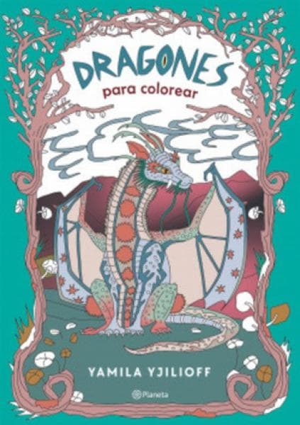 DRAGONES PARA COLOREAR