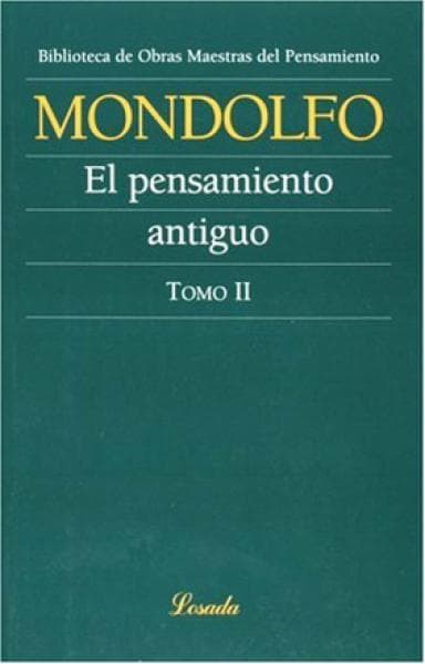 PENSAMIENTO ANTIGUO-TOMO 2