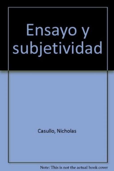 ENSAYO Y SUBJETIVIDAD