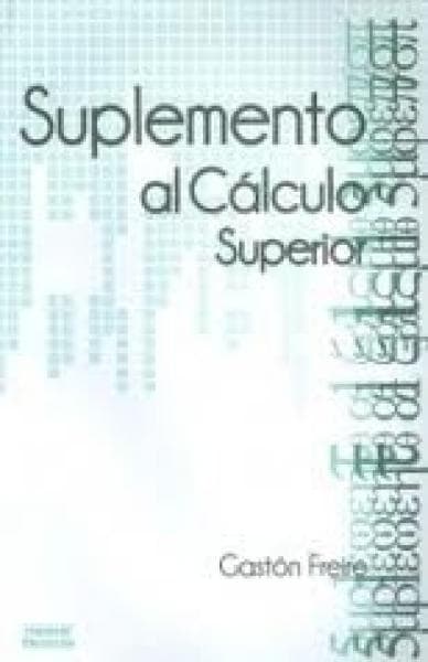 SUPLEMENTO AL CALCULO SUPERIOR