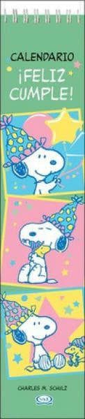 CALENDARIO FELIZ CUMPLE SNOOPY