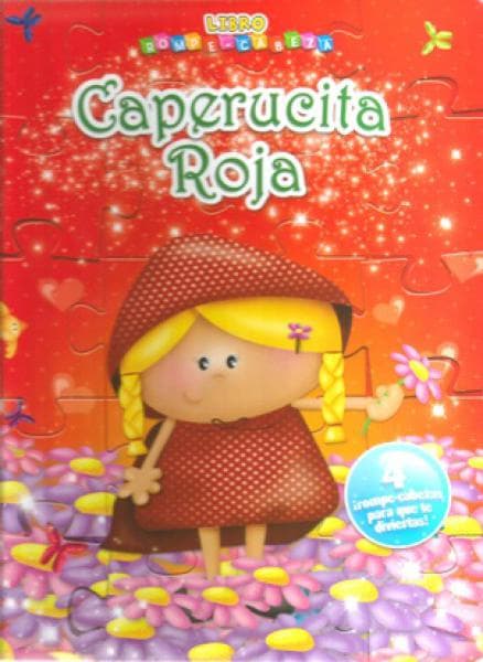 CAPERUCITA ROJA ROMPECABEZAS DE CARTON