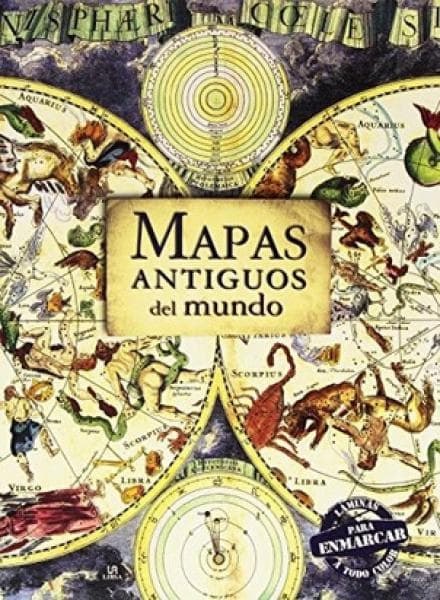 MAPAS ANTIGUOS DEL MUNDO + LAMINAS PARA