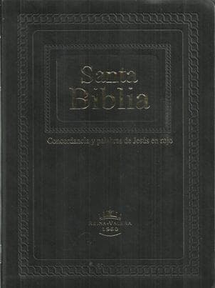 SANTA BIBLIA ELEGANTE/GIGANTE/NEGRA