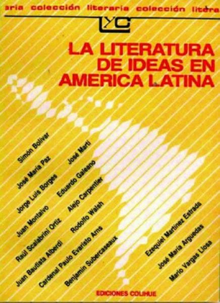 LA LITERATURA DE IDEAS E/AM.LATINA