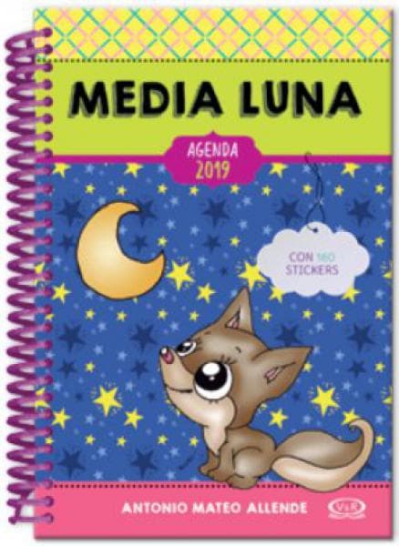 AGENDA 2019 MEDIA LUNA COLOR