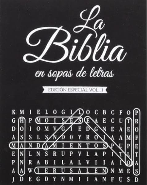 LA BIBLIA EN SOPA DE LETRAS VOL 2