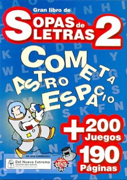 SOPAS DE LETRAS 2 + 200 JUEGOS
