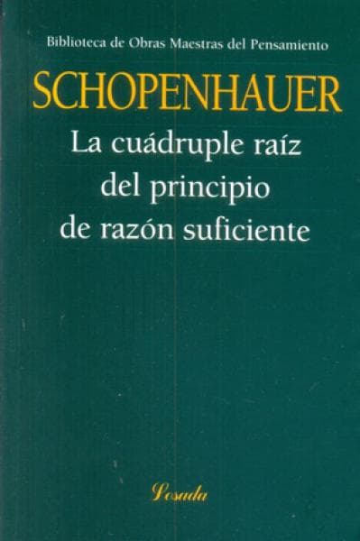 CUADRUPLE RAIZ DEL PRINCIPIO DE RAZON S.