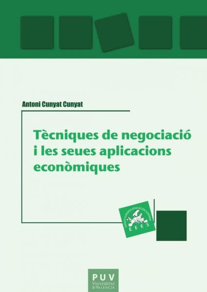 TECNIQUES DE NEGOCIACIO I LES SEUES APLI