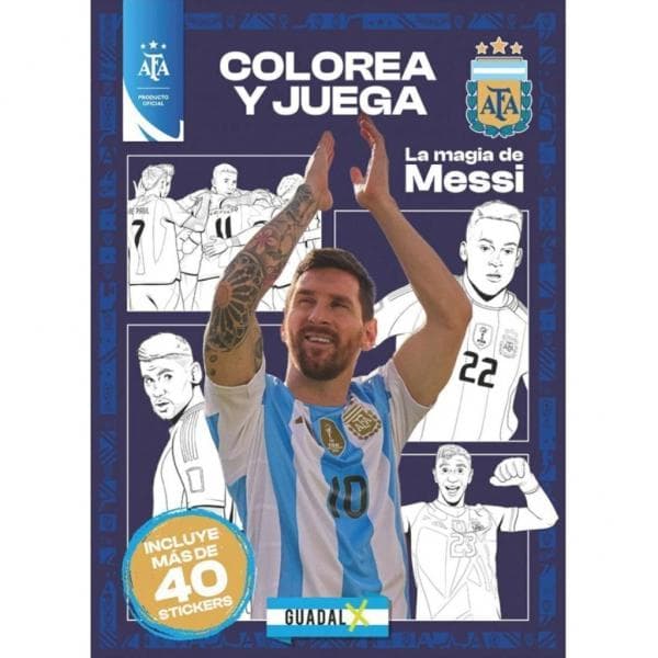 COLOREA Y JUEGA - LA MAGIA DE MESSI