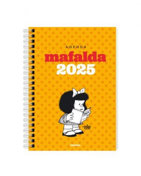 AGENDA 2025 - MAFALDA - AMARILLA