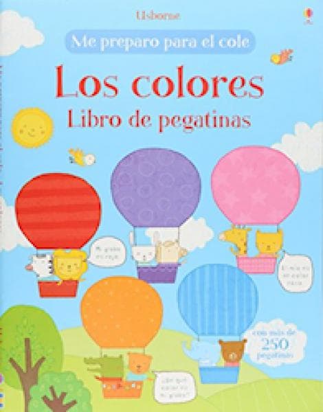 LOS COLORES- LIBRO DE PEGATINAS
