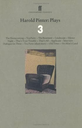 HAROLD PINTER: PLAYS 3