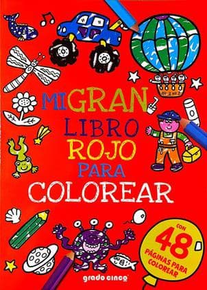 MI GRAN LIBRO ROJO COLOREAR 1