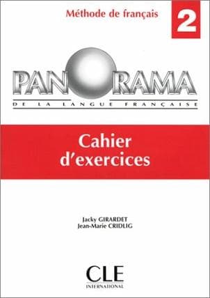 PANORAMA 2 - CAHIER D'EXERCICES