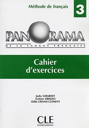 PANORAMA 3 - CAHIER D'EXERCICES