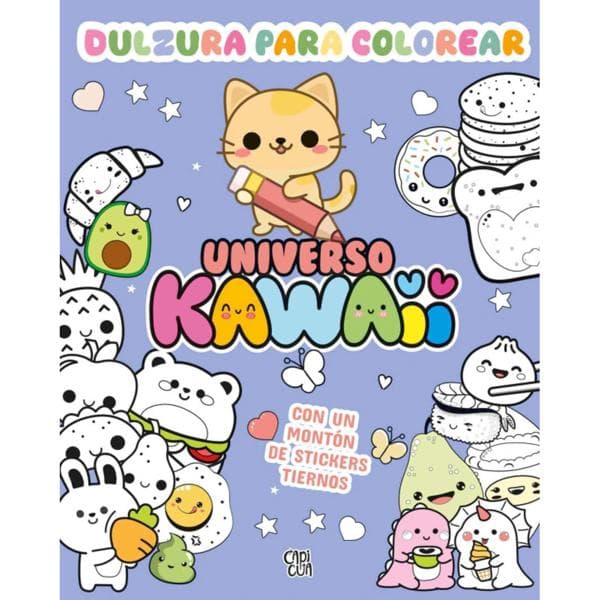 DULZURA PARA COLOREAR - UNIVERSO KAWAII