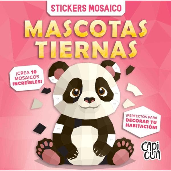 STICKERS MOSAICO - MASCOTAS TIERNAS