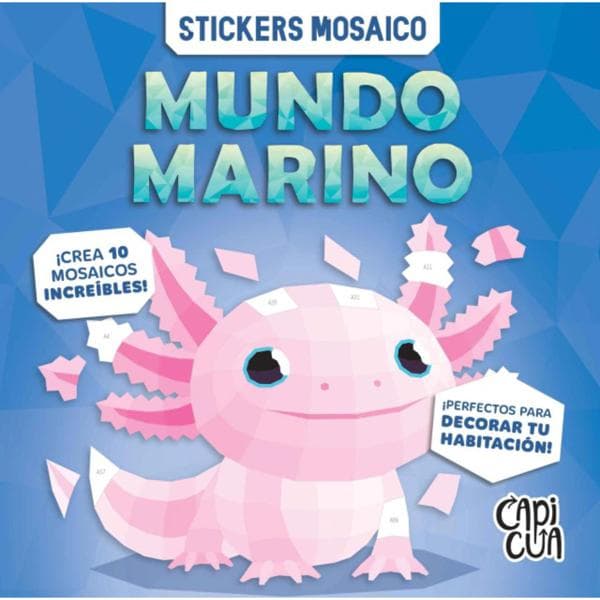 STICKERS MOSAICO - MUNDO MARINO