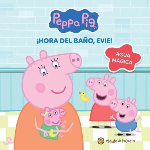 PEPPA PIG ¡HORA DEL BAÑO, EVIE!