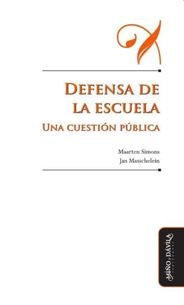 DEFENSA DE LA ESCUELA UNA CUESTION PUBLI