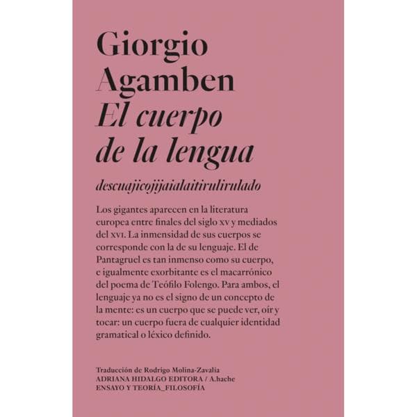 CUERPO DE LA LENGUA, EL