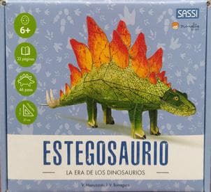 ESTEGOSAURIO - LIBRO + MAQUETA 3D