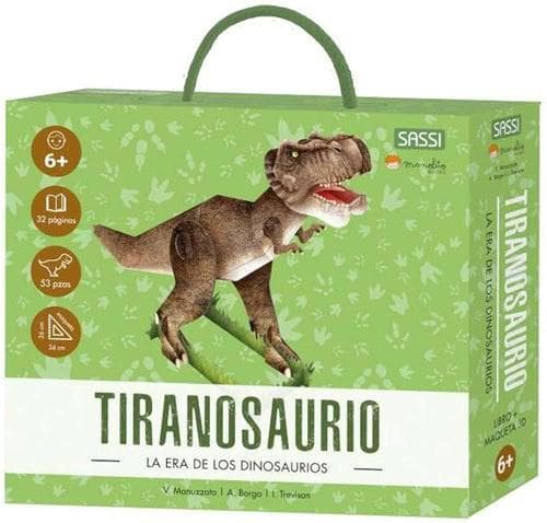 TIRANOSAURIO ( LIBRO + MAQUETA 3D )