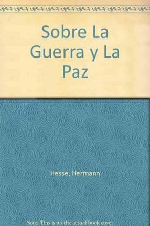 SOBRE LA GUERRA Y LA PAZ