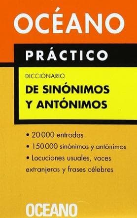 DICC.DE SINONIMOS Y ANTONIMOS