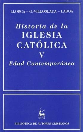 HISTORIA DE LA IGLESIA CATOLICA T.5