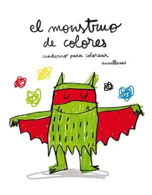 MONSTRUO DE COLORES, EL - PARA COLOREAR