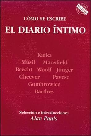 COMO SE ESCRIBE EL DIARIO INTIMO