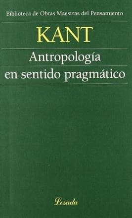 ANTROPOLOGIA EN SENTIDO PRAGMATICO