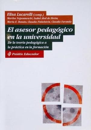 ASESOR PEDAGOGICO EN LA UNIVERSIDAD, EL