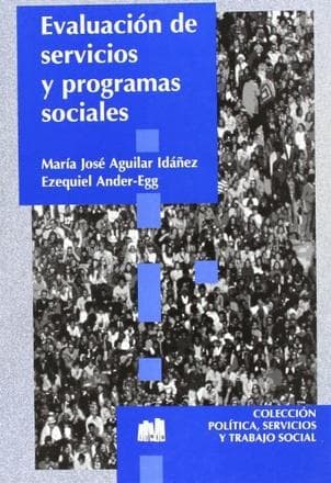 EVALUACION DE SERVICIOS Y PROGRAMAS SOC.