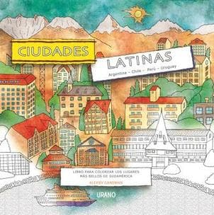 CIUDADES LATINAS (PARA COLOREAR)